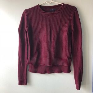 Crop sweater